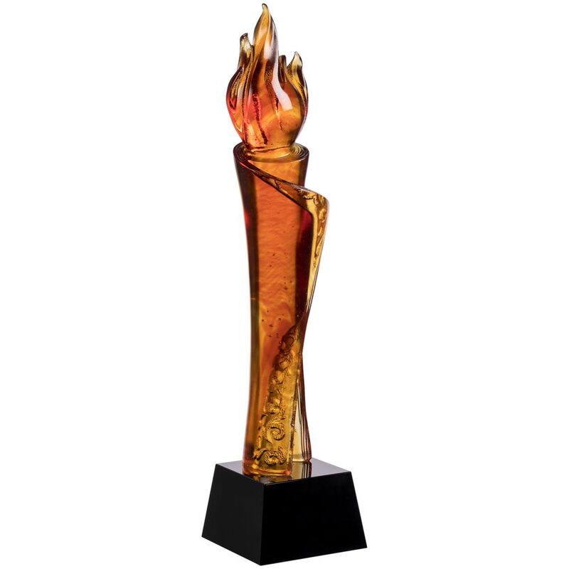 Стела Glasso Flame с логотипом