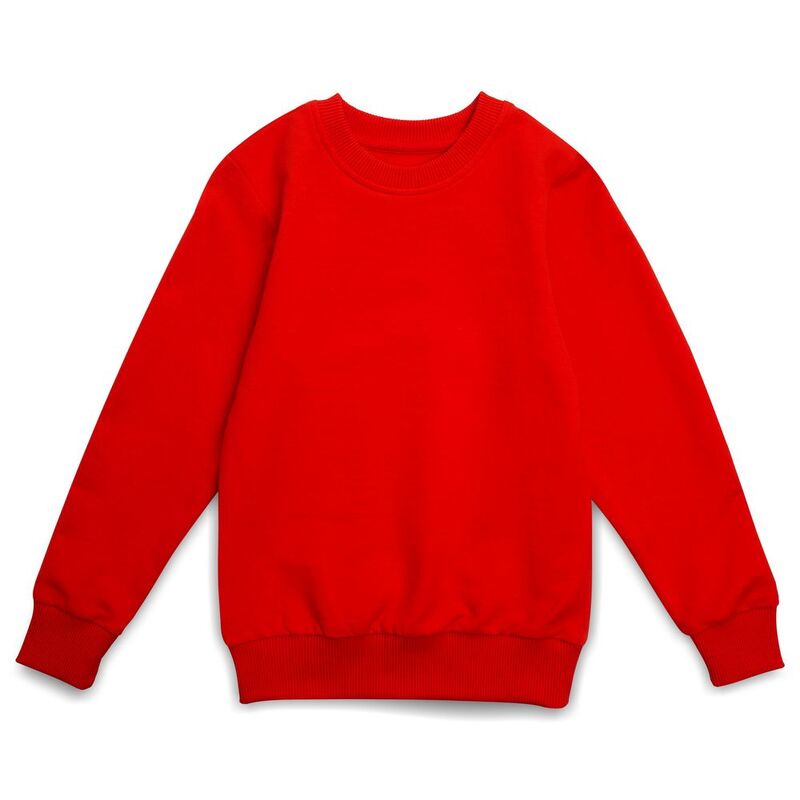 Свитшот Toima Kids 2.0, красный, 6 лет с логотипом
