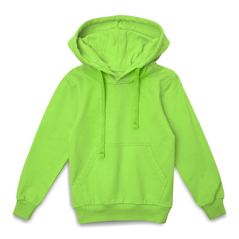 Худи детское Kirenga 2.0 Kids, зеленое яблоко, 6 лет с логотипом