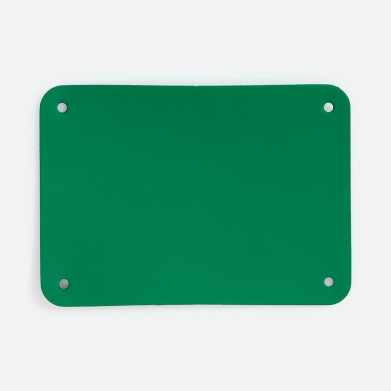 Лейбл Eta Soft Touch, XL, зеленый с логотипом