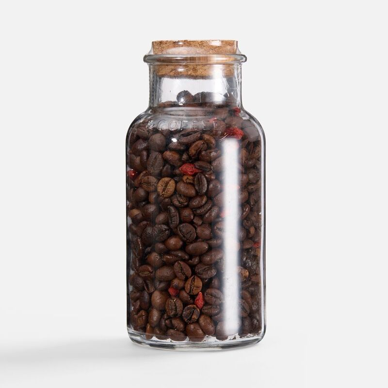 Кофе в зернах Coffeedence, с ягодами годжи с логотипом