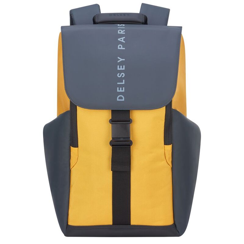 Рюкзак для ноутбука Securflap, желтый с логотипом