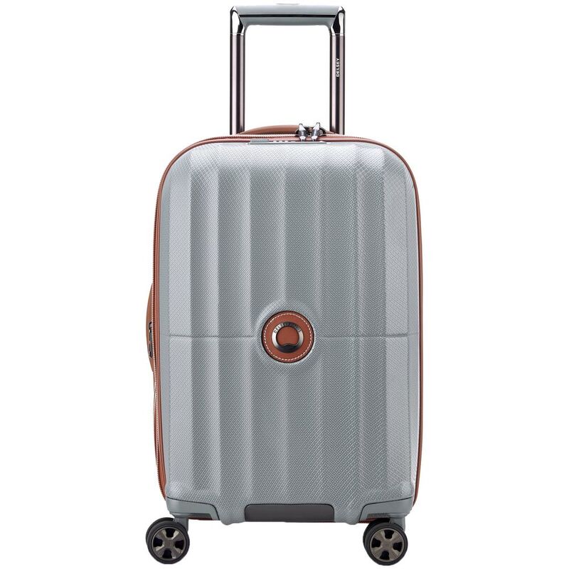 Чемодан St Tropez S, серый с логотипом