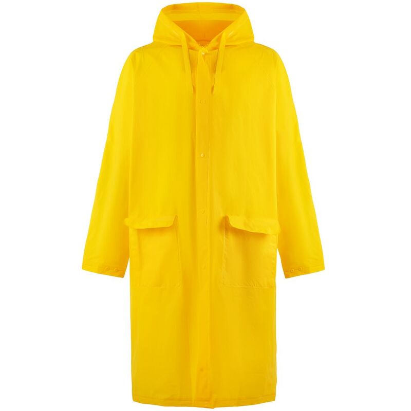 Дождевик RainDrop, желтый, размер 3XL/4XL с логотипом