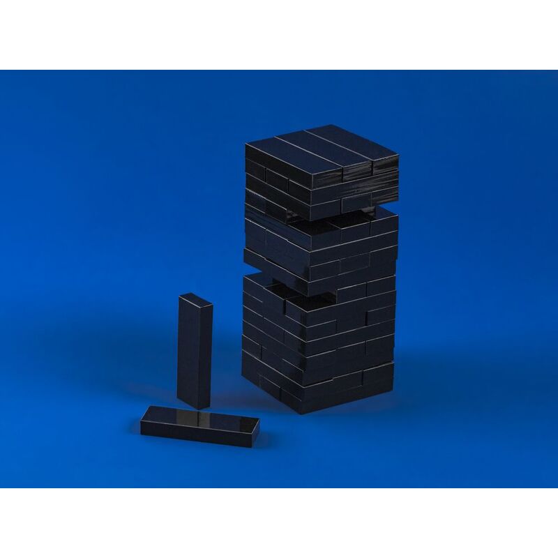 Игра Acrylic Tower, черная с логотипом