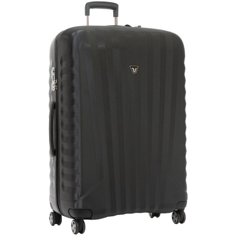 Чемодан E-Lite L, черный с логотипом