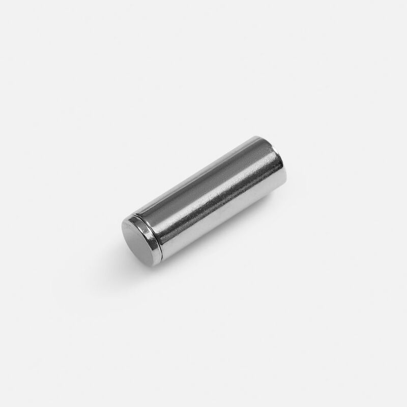 Наконечник для шнурка Nozzle, ver.2, серебристый (хром) с логотипом