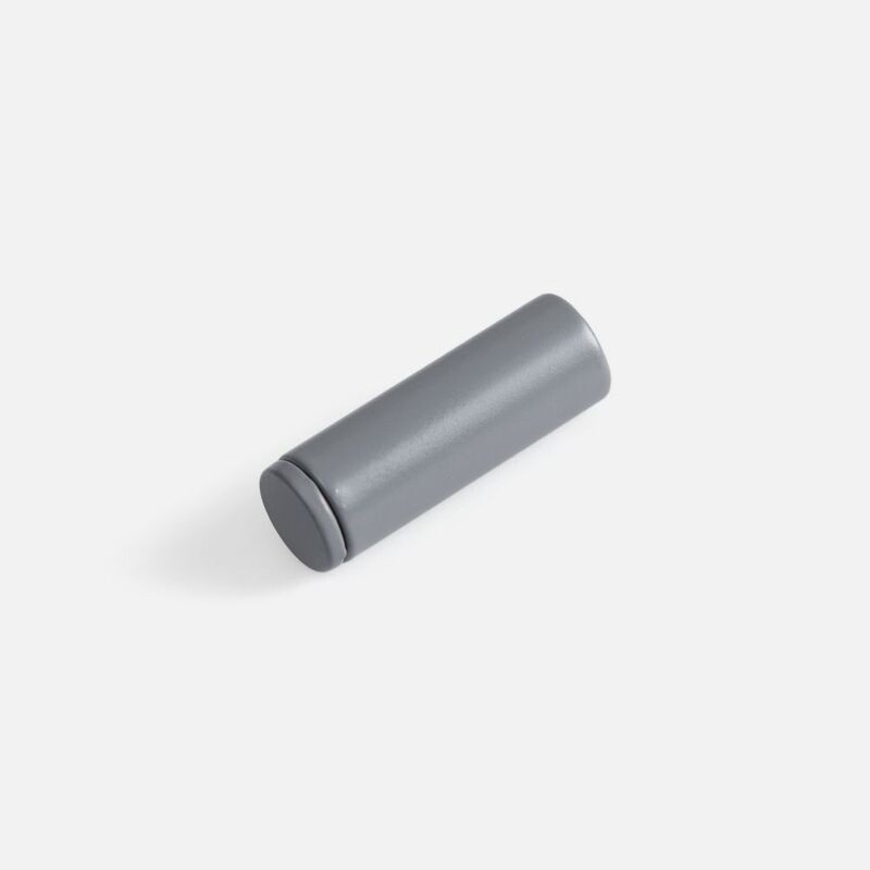 Наконечник для шнурка Nozzle, ver.2, серый с логотипом