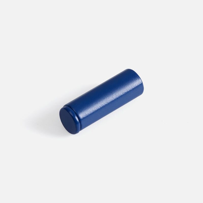 Наконечник для шнурка Nozzle, ver.2, синий с логотипом