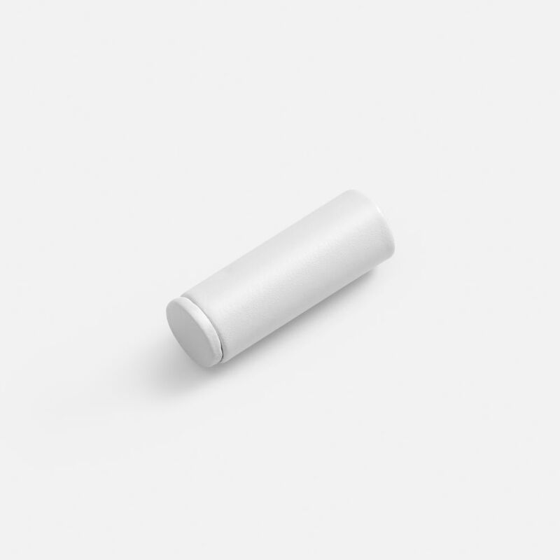 Наконечник для шнурка Nozzle, ver.2, белый с логотипом