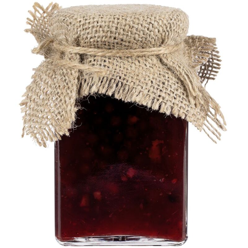 Варенье Real Jam, брусника с апельсином и специями с логотипом