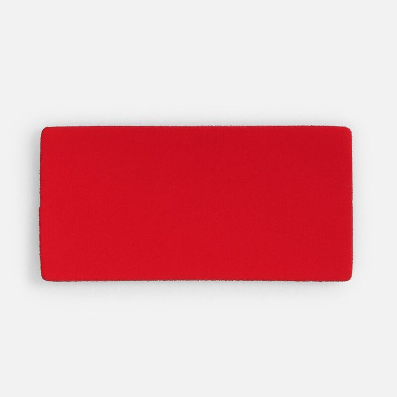 Лейбл Listra Soft Touch, XS, красный с логотипом