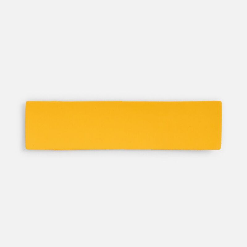 Лейбл Listra Soft Touch, S, желтый с логотипом