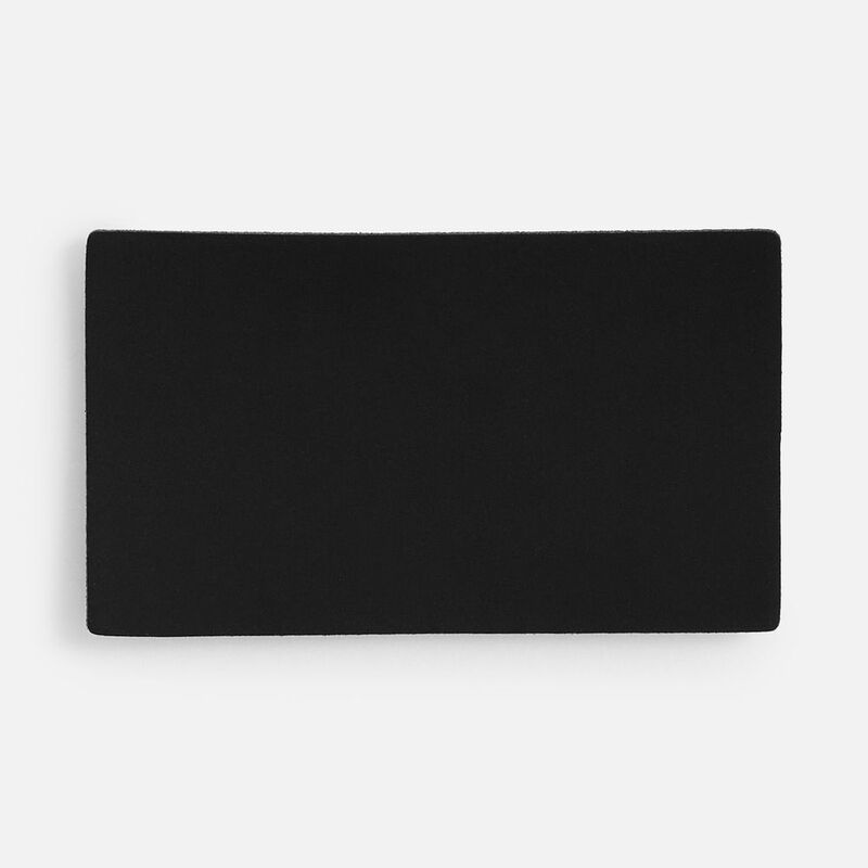 Лейбл Listra Soft Touch, M, черный с логотипом