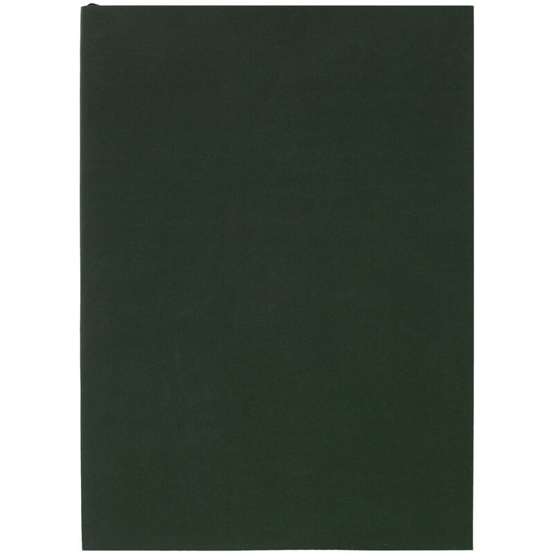 Ежедневник Flat Light, недатированный, зеленый с логотипом