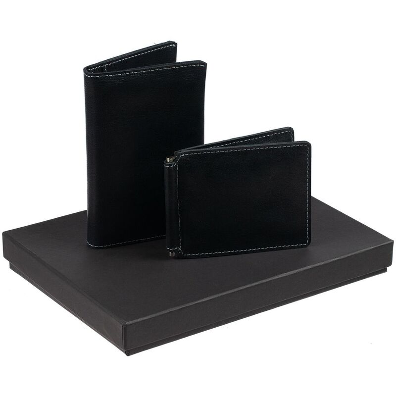 Набор Apache Billfold, черный с логотипом
