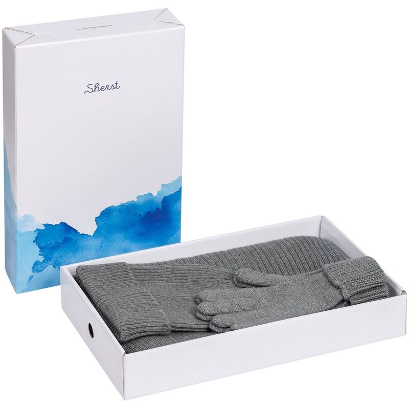 Набор Alpine, серый, размер L/XL с логотипом