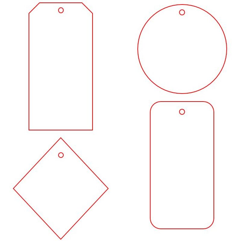 Заготовка из бумаги Paper, S с логотипом