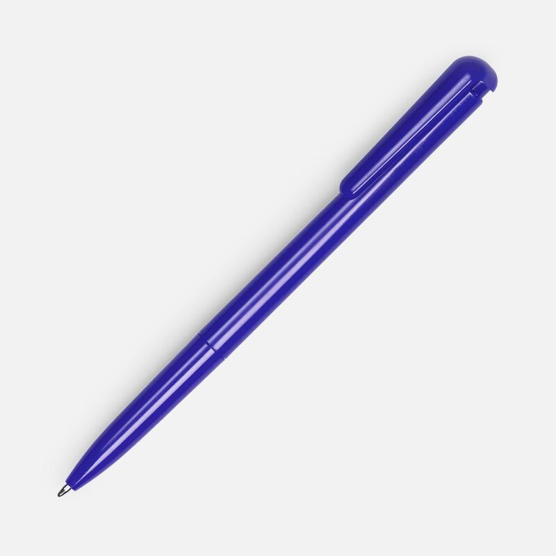 Ручка шариковая Penpal, синяя с логотипом