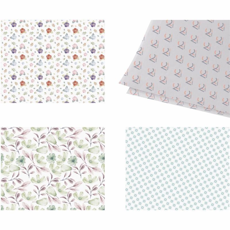 Бумага Tissue Print с печатью на заказ с логотипом