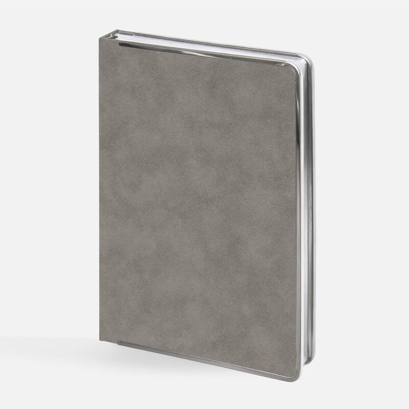 Ежедневник Metal Frame на заказ, датированный, серый с логотипом