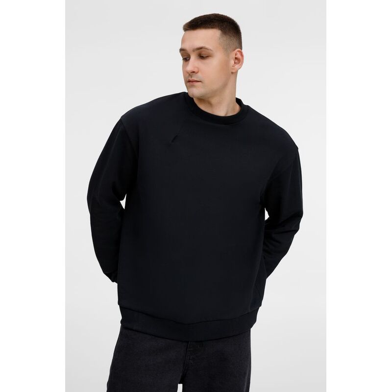 Свитшот унисекс Sinkopa, черный, размер XL/XXL с логотипом