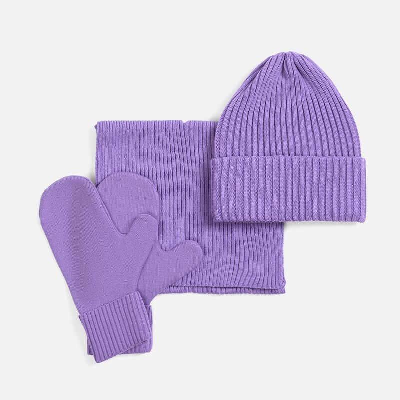 Набор Yong, сиреневый с логотипом