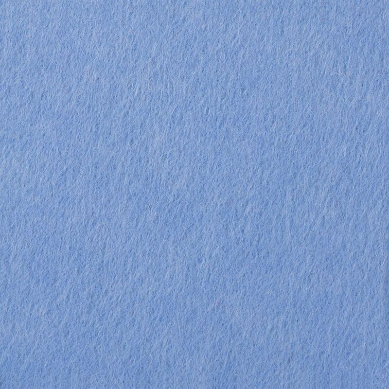 Заготовка из фетра Felt 600, голубая с логотипом