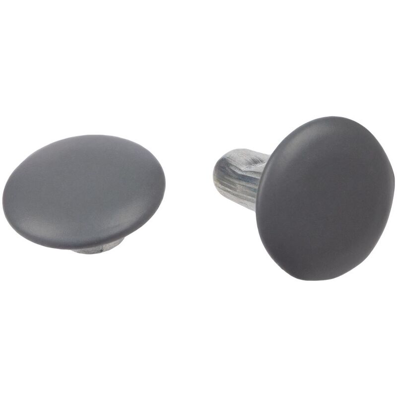 Заклепка Rivet, S, серая с логотипом
