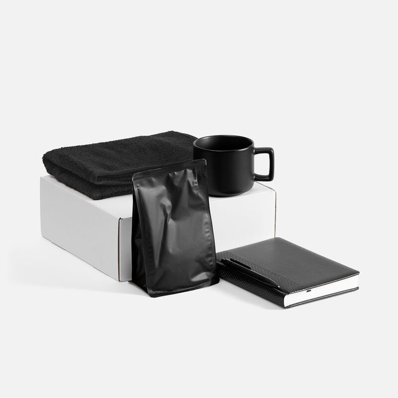 Набор Prizma Coffee, черный с логотипом