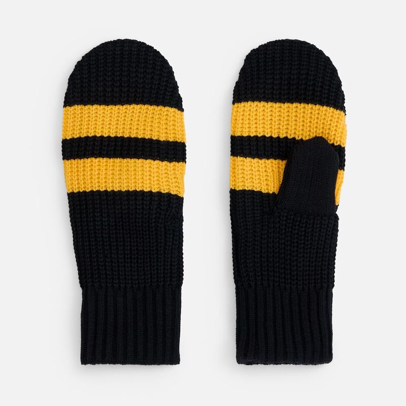 Варежки Winwear, черные, размер S/M с логотипом