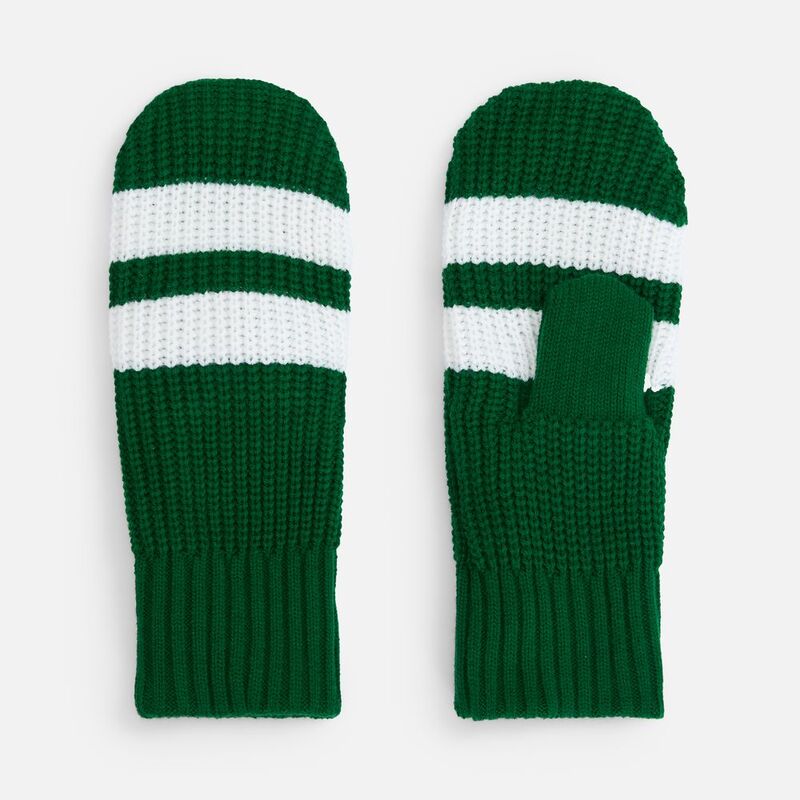 Варежки Winwear, зеленые (глубокий зеленый), размер S/M с логотипом