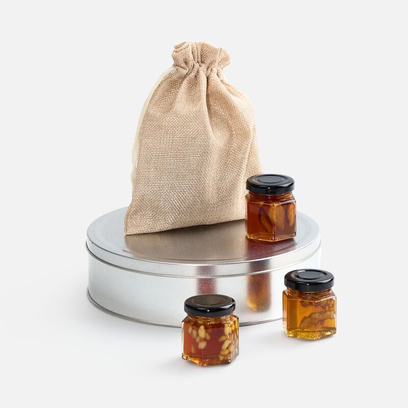 Набор Honey Taster, ver.3, бежевый с логотипом