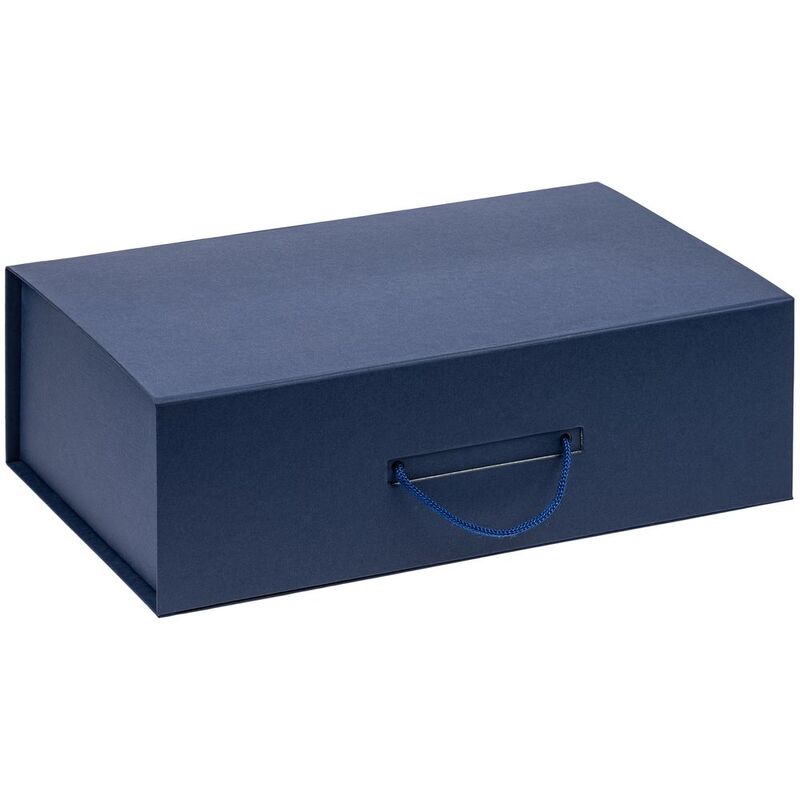 Коробка Big Case, темно-синяя с логотипом