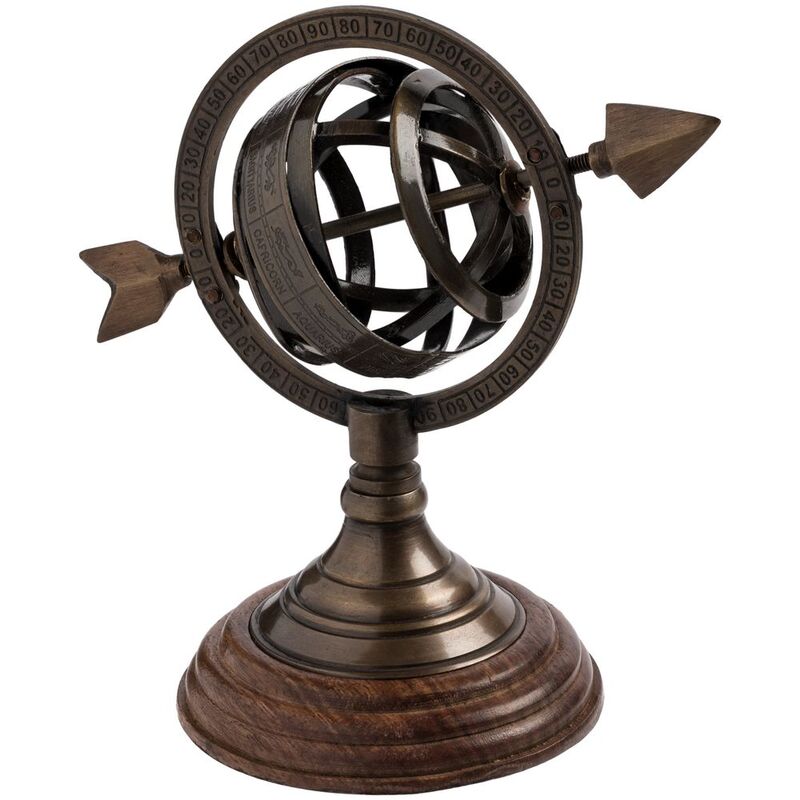 Пресс-папье Sundial, латунь с логотипом