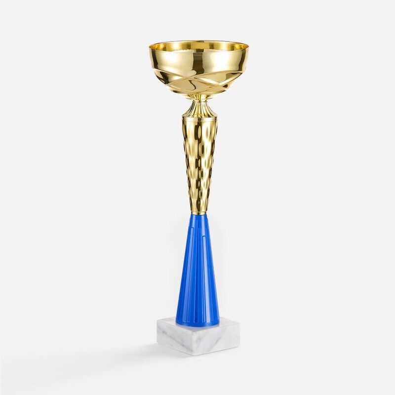 Кубок Kudos Spark, большой, синий с логотипом