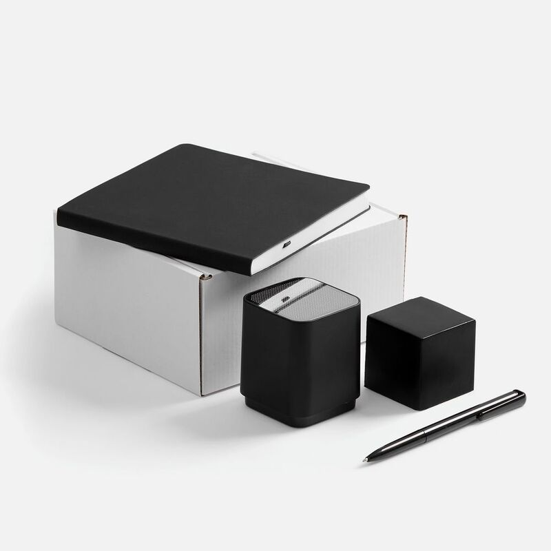 Набор Square, черный с логотипом