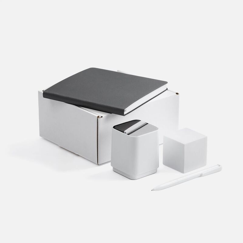 Набор Square, белый с логотипом