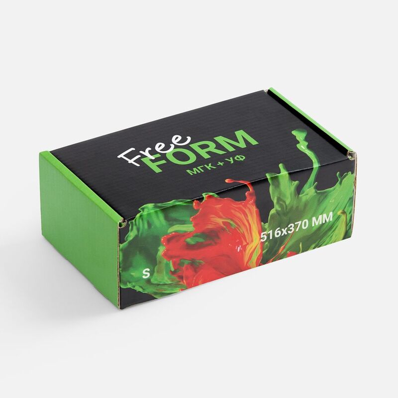 Коробка с печатью на заказ Freeform, S с логотипом