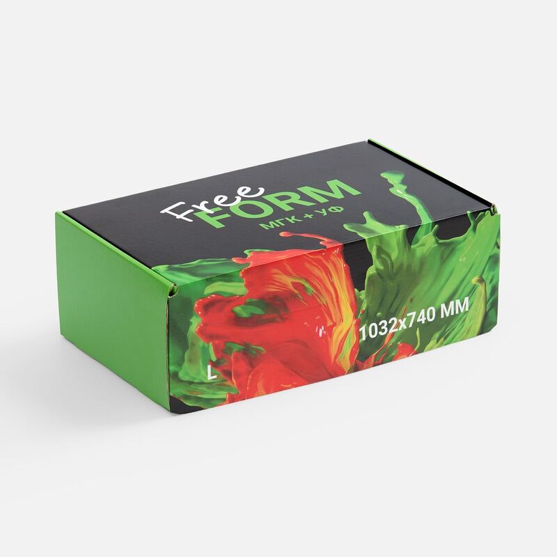 Коробка с печатью на заказ Freeform, L с логотипом