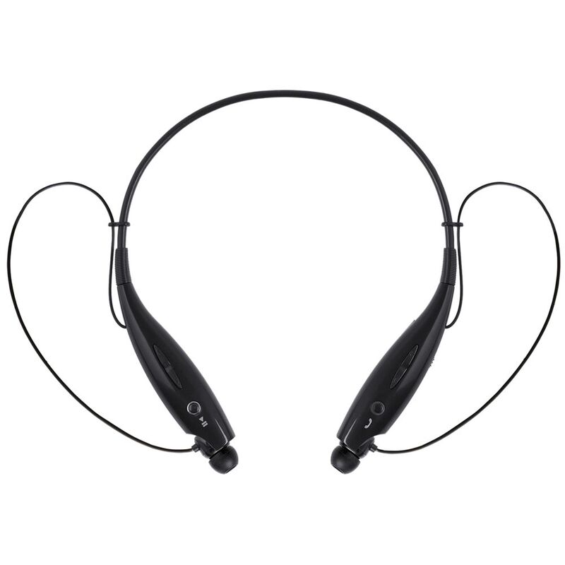Bluetooth наушники stereoBand, ver.2, черные с логотипом