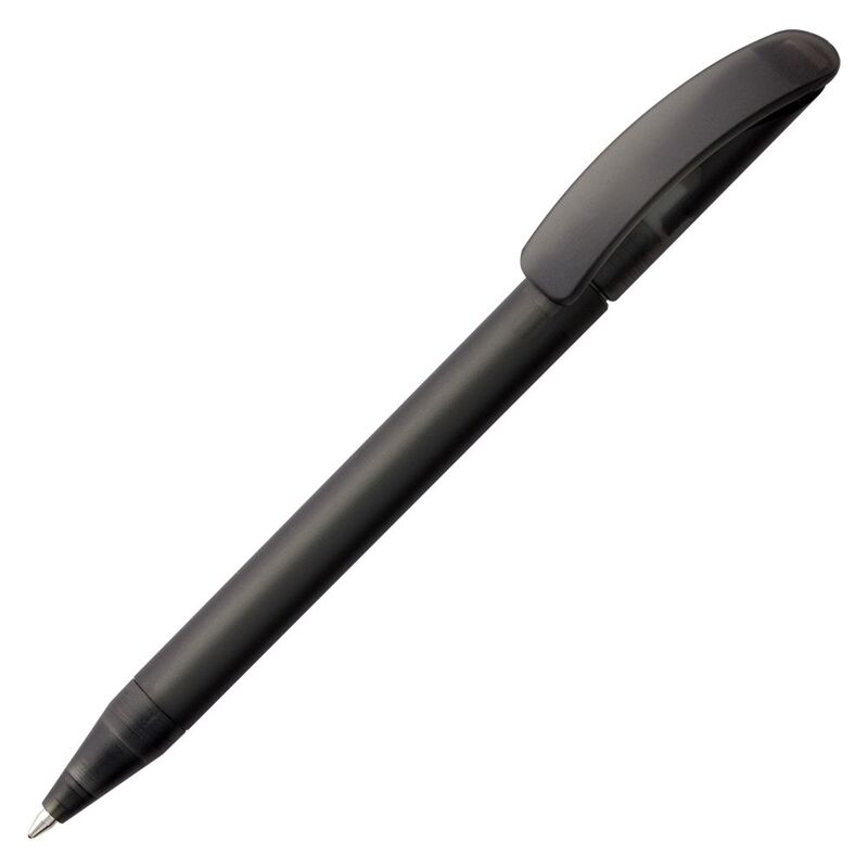 Ручка шариковая Prodir DS3 TFF, черная с логотипом