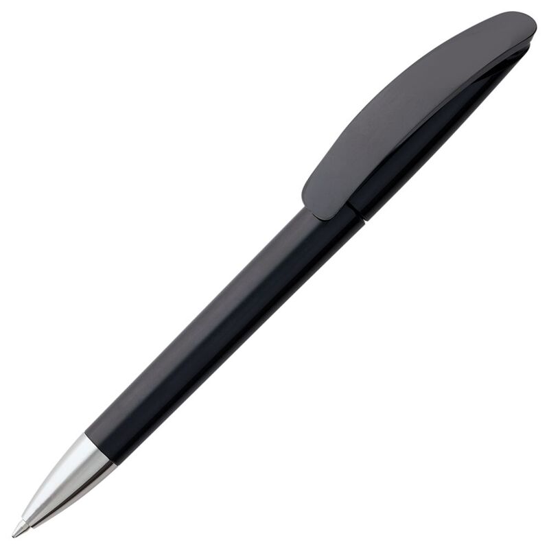 Ручка шариковая Prodir DS3.1 TPC, черная с логотипом