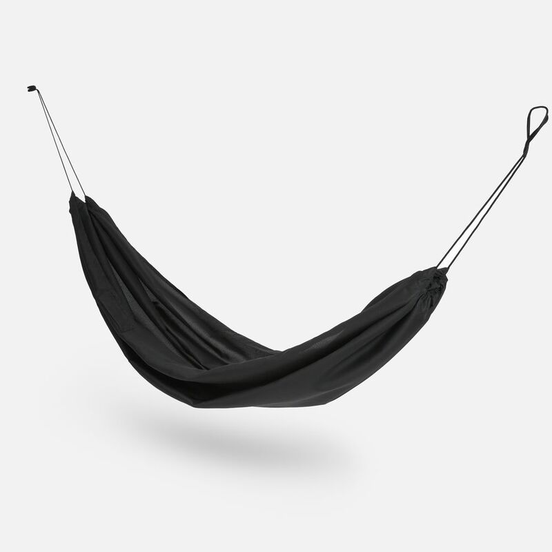 Гамак Nap Camp, черный с логотипом