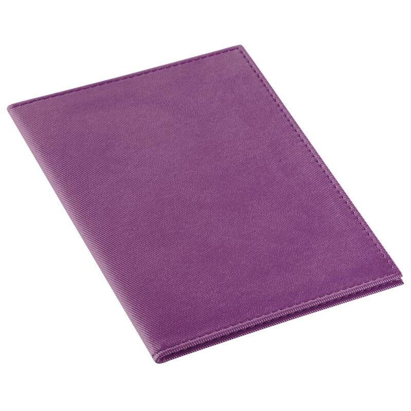 Обложка для автодокументов Twill, сиреневая с логотипом