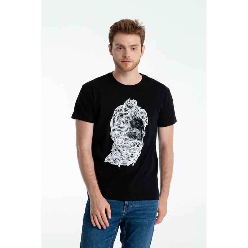 Футболка Tattoo Inverted, черная, размер M с логотипом