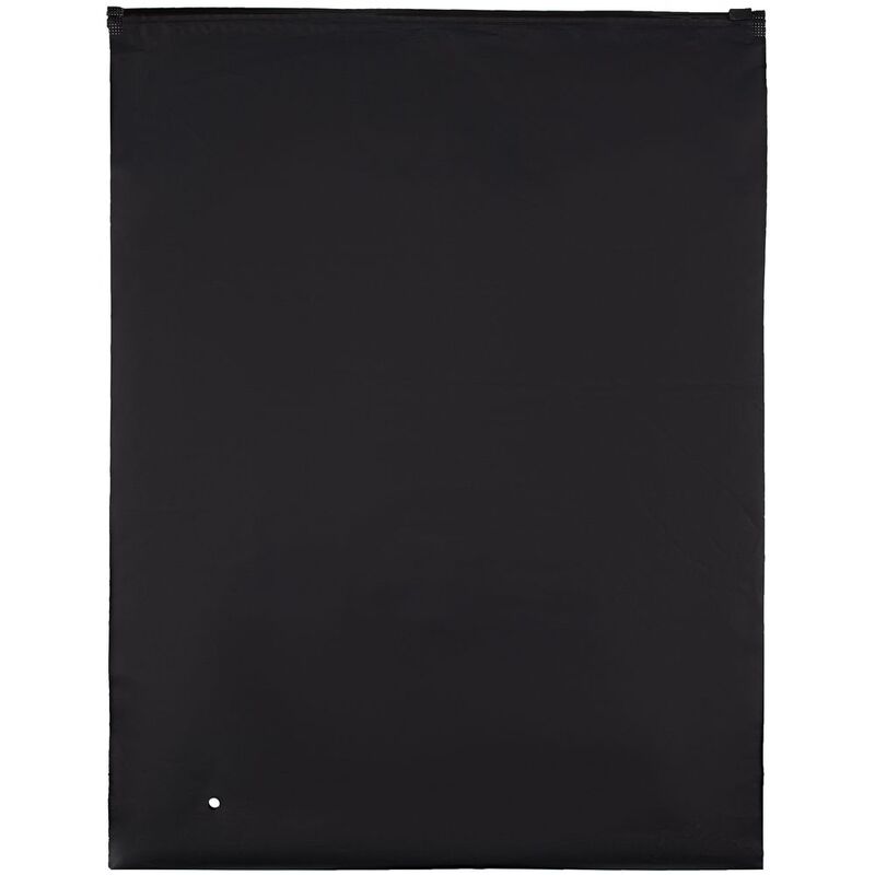 Пакет Zip Lock, M, черный с логотипом