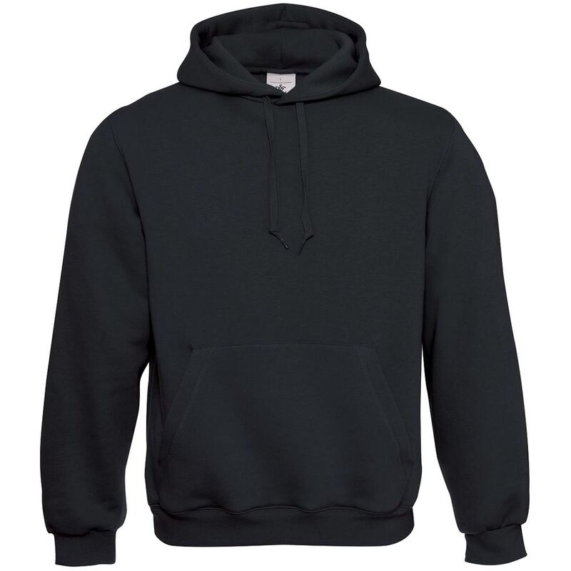 Толстовка Hooded черная, размер XXS с логотипом