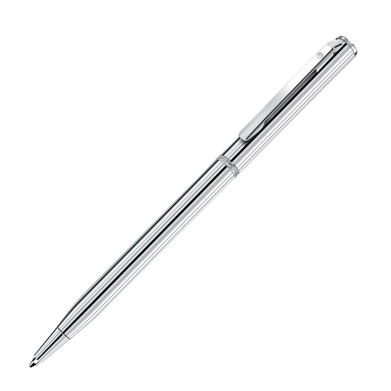 Ручка шариковая SLIM SILVER с логотипом