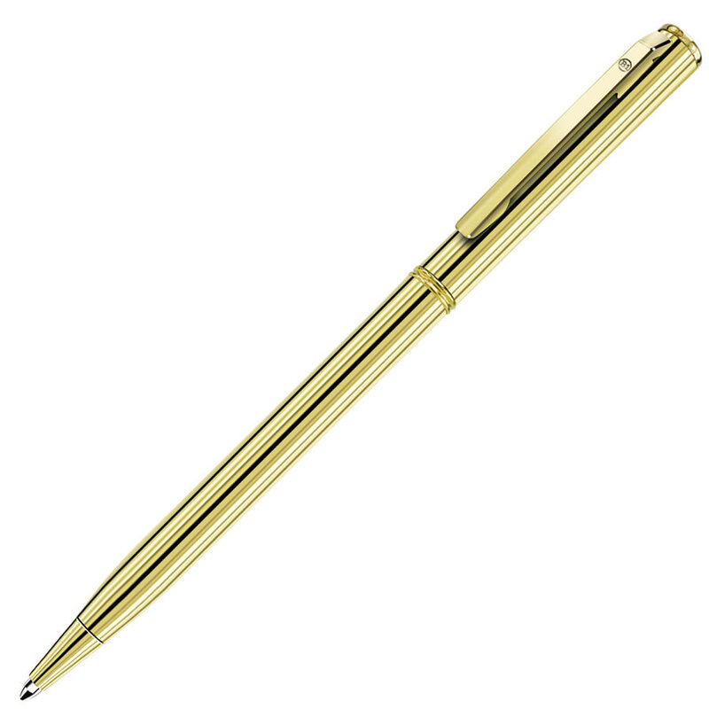 Ручка шариковая SLIM GOLD с логотипом